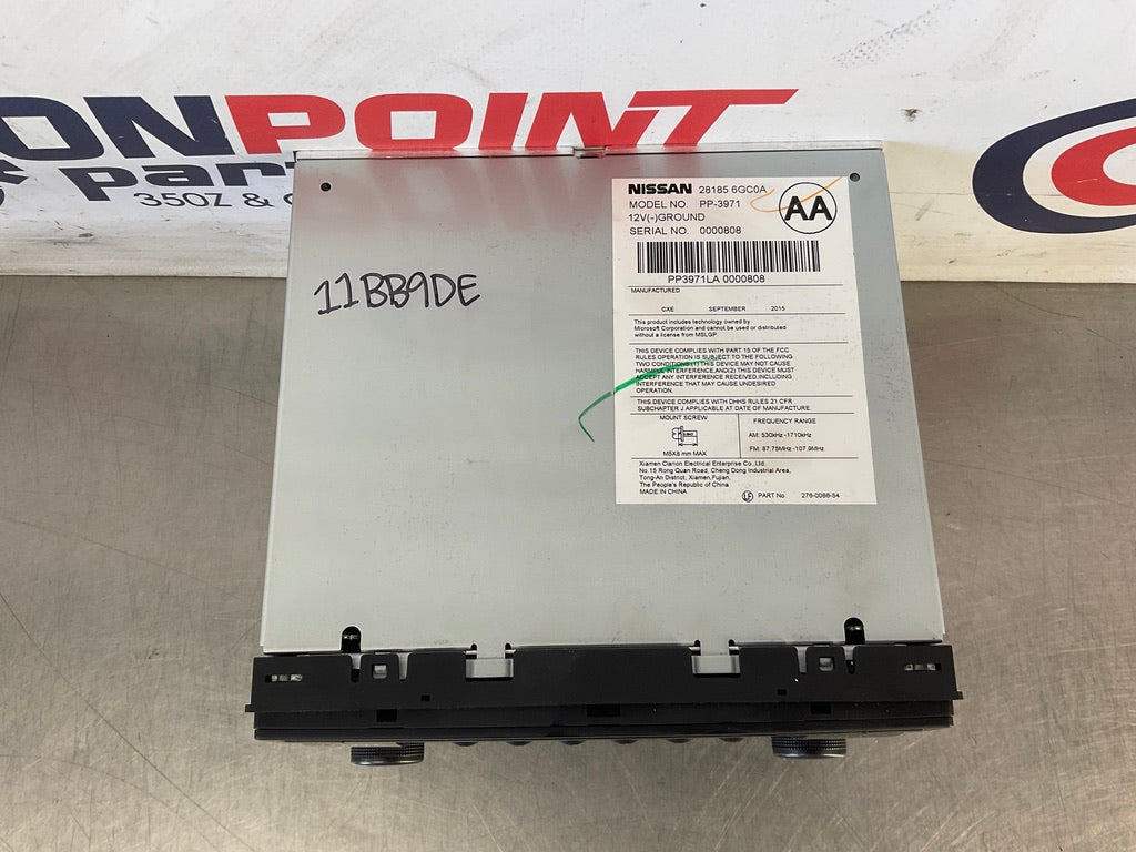 2016 Nissan 370Z Bose CD Player Stereo Radio Head Unit 28185 OEM