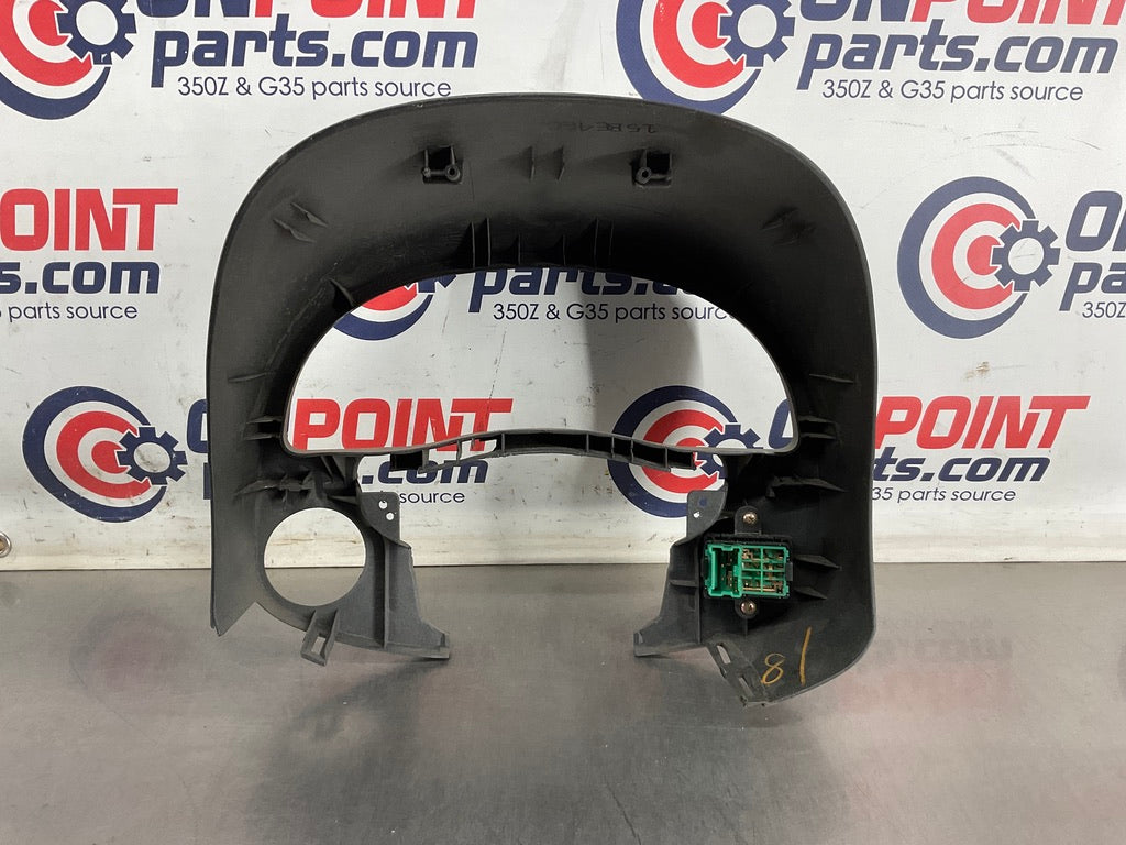 2004 Infiniti G35 Speedometer Cluster Bezel Trim Mirror Adjust 68240 OEM 15BE4EC - On Point Parts Inc