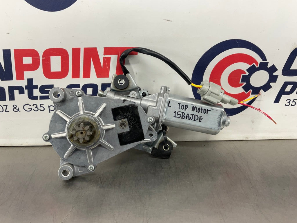 2006 Nissan 350Z Convertible Soft Top Driver Left Top Lift Motor OEM 15BAJDE - On Point Parts Inc