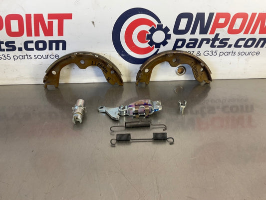 2016 Nissan 370Z Driver Left Akebono Emergency Brake Shoe Hardware OEM 11BB9DG - On Point Parts Inc