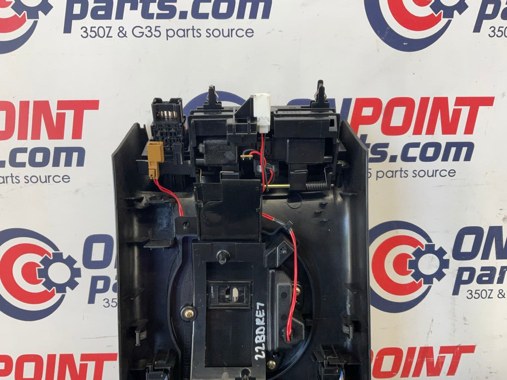 2003 Infiniti G35 Automatic Gear Shifter Bezel Trim Cup Holders OEM 22BDRDE7 - On Point Parts Inc