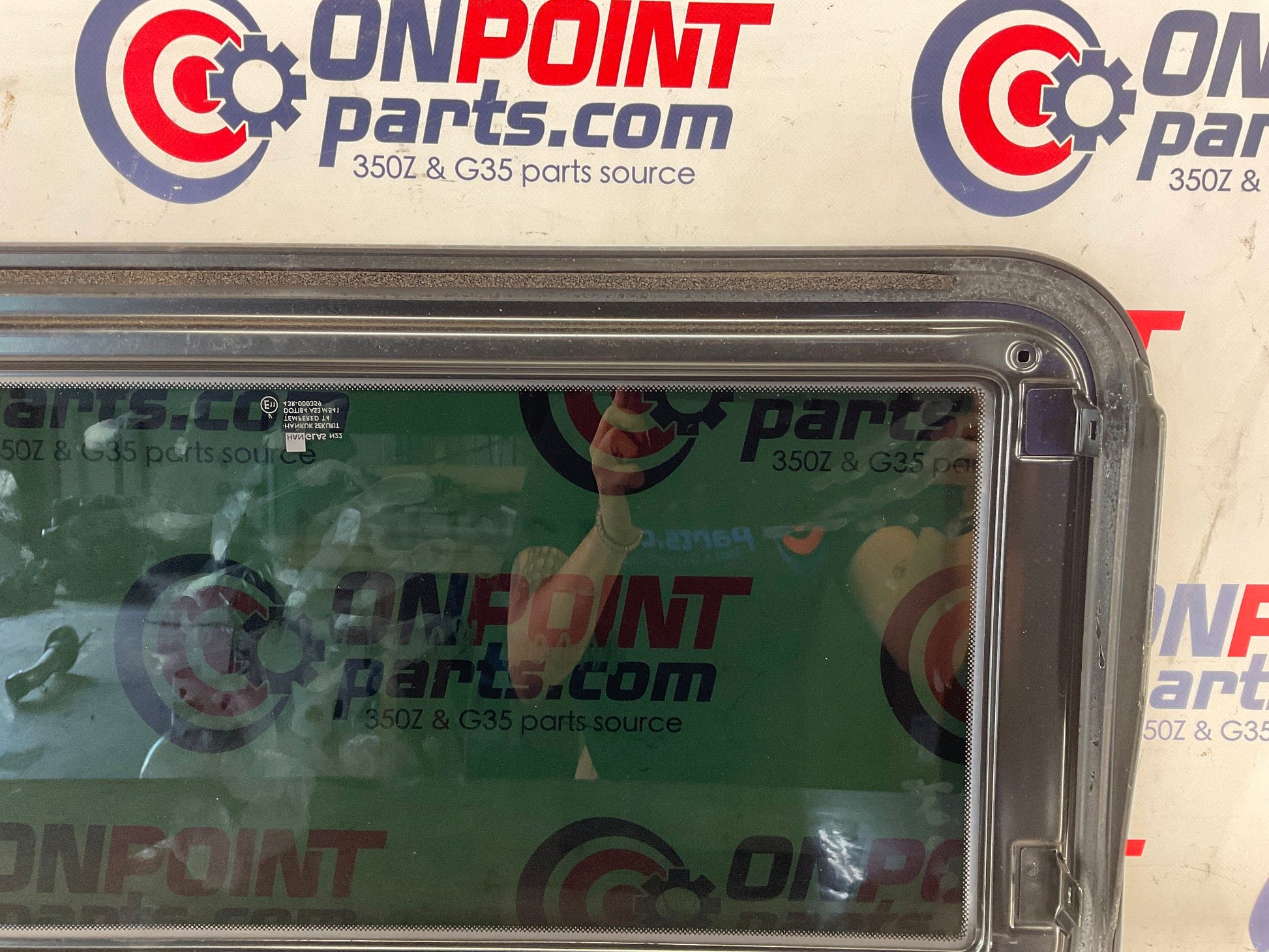 2003 Infiniti G35 Tinted Moon Sun Roof Glass OEM 13BEWE1 - On Point Parts Inc