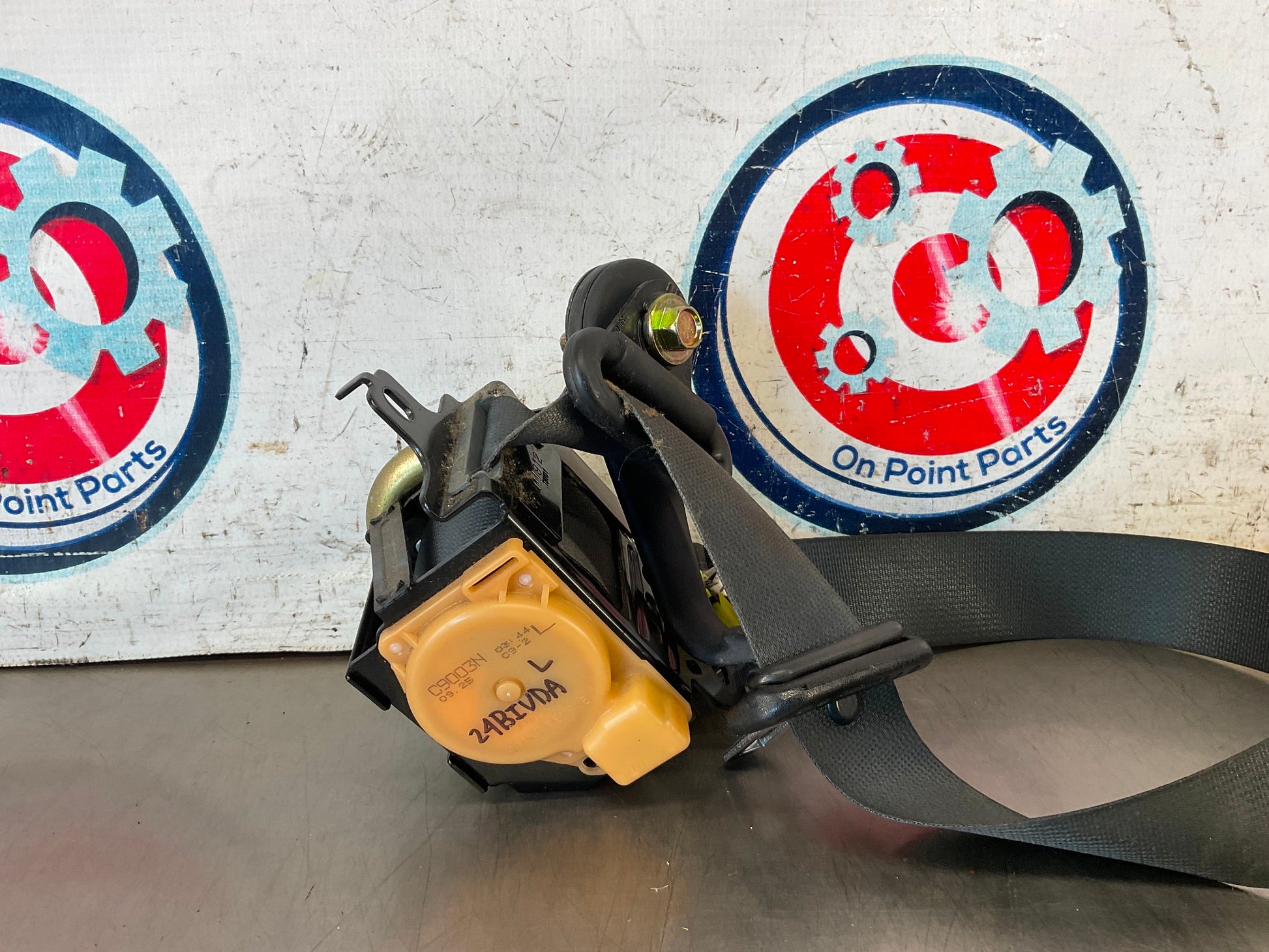 2004 Nissan 350Z Driver Left Seat Belt Retractor Tensioner OEM 24BIVDA - On Point Parts Inc