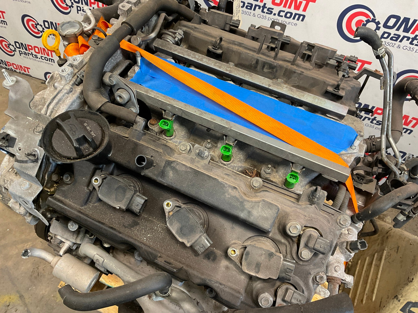 2007 Nissan 350Z V6 VQ35HR Manual Engine 123k OEM 21BBPD0 - On Point Parts Inc