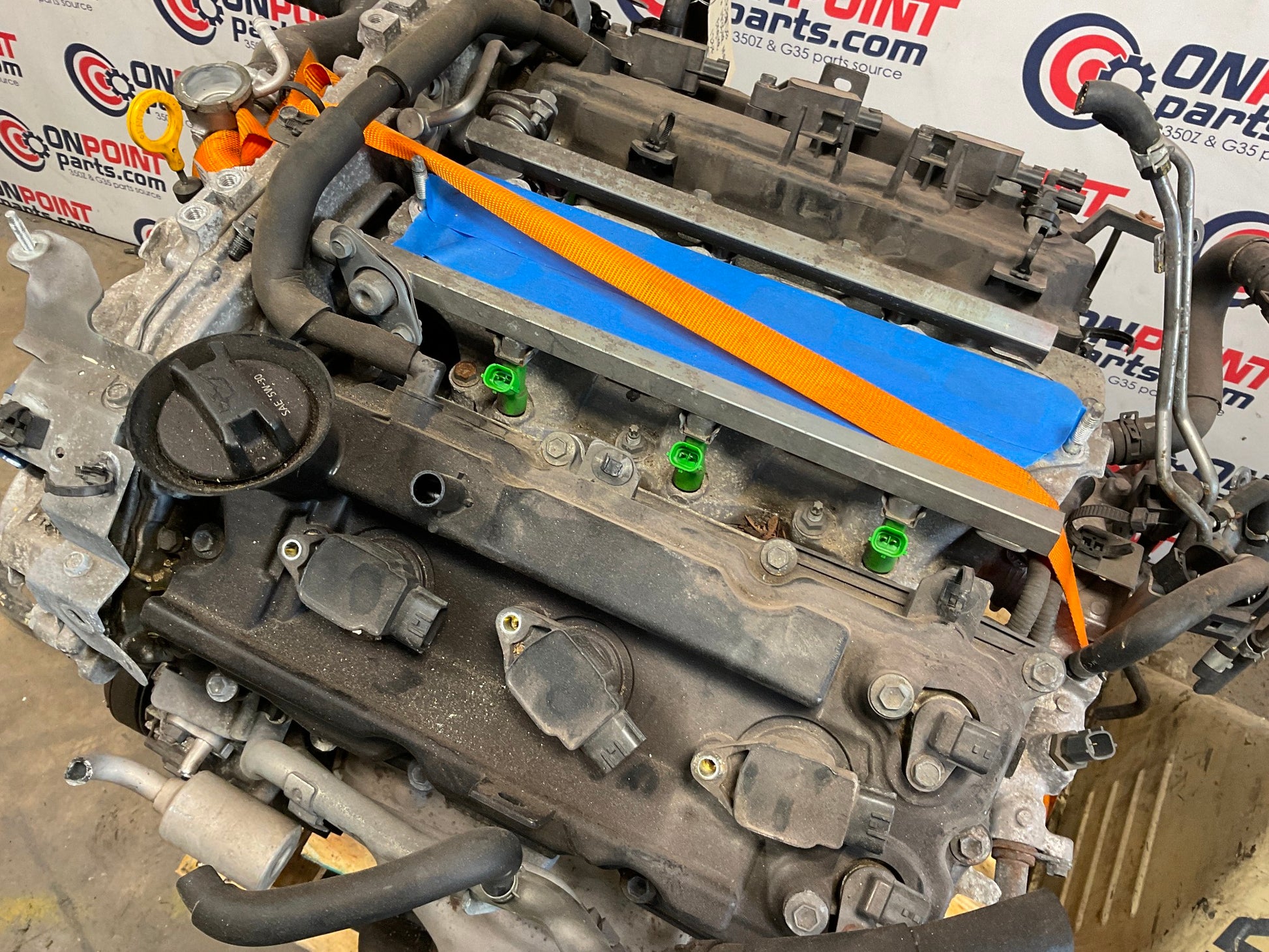 2007 Nissan 350Z V6 VQ35HR Manual Engine 123k OEM 21BBPD0 - On Point Parts Inc