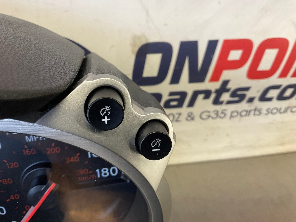 2016 Nissan 370Z Speedometer Instrument Gauge Cluster Manual 18k OEM 11BB9DC - On Point Parts Inc