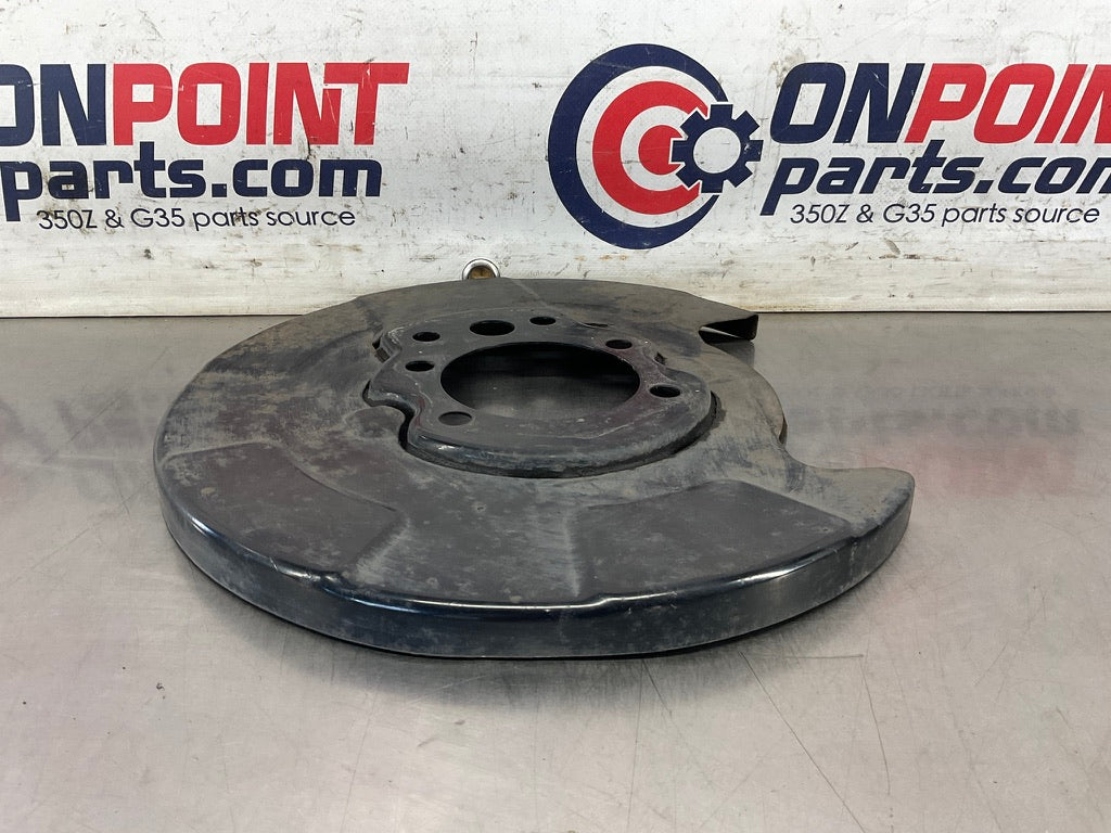 2003 Nissan 350Z Passenger Right Rear Brake Dust Cover Baffle Plate OEM 23BCPEK - On Point Parts Inc