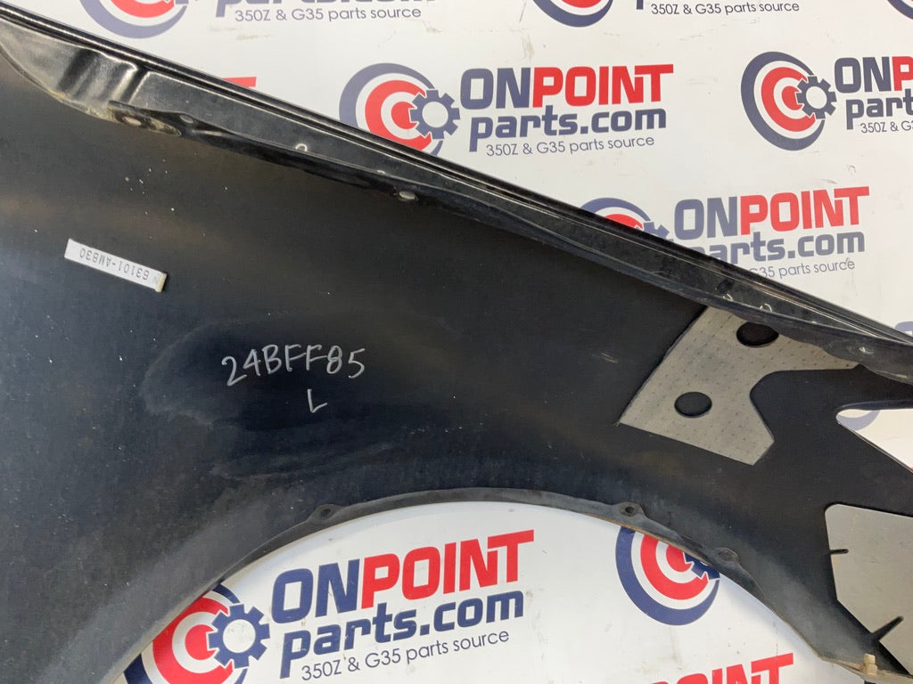 2005 Infiniti G35 Coupe Driver Left Front Fender OEM 24BFFE5 - On Point Parts Inc