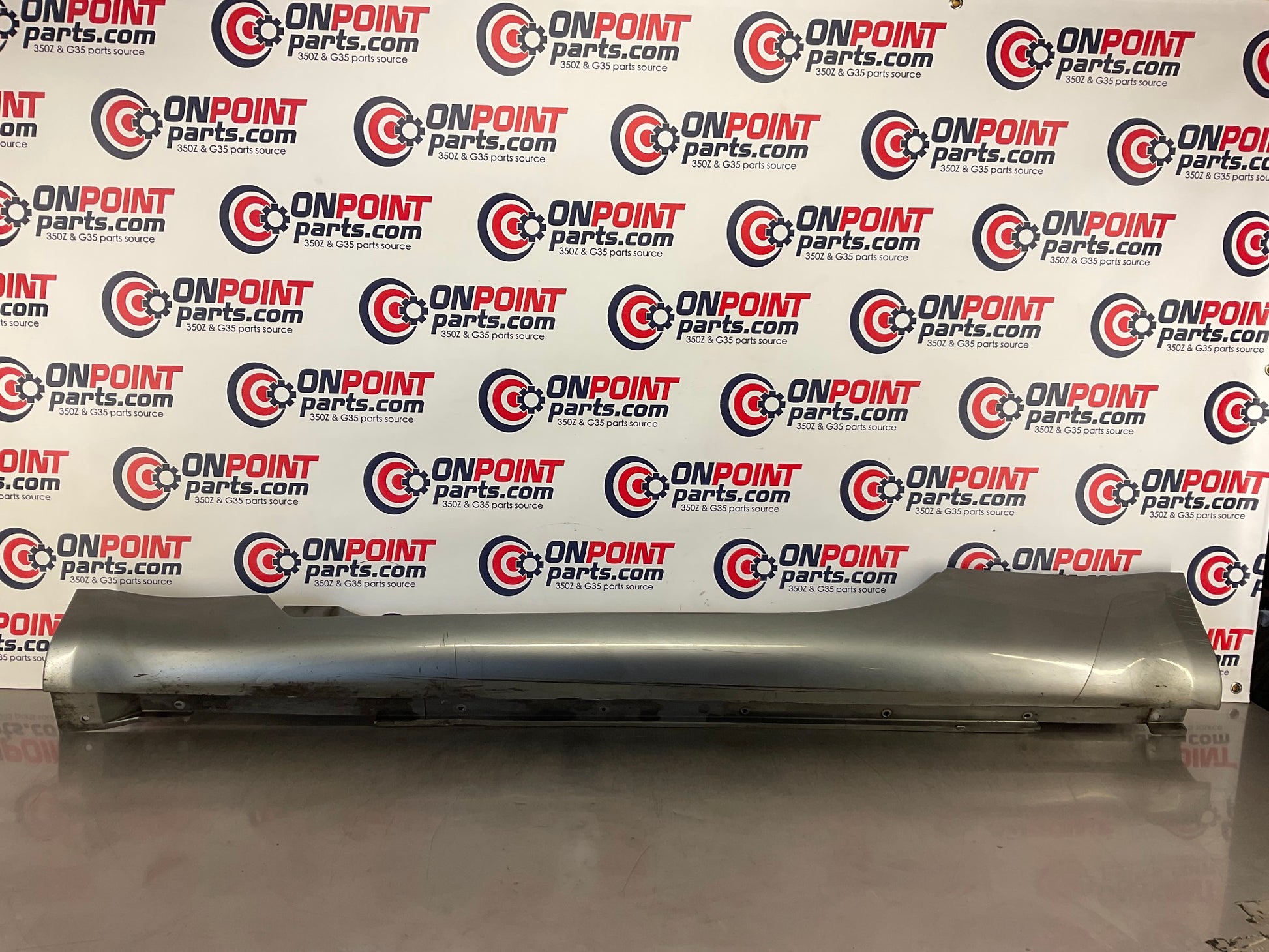 2003 Nissan 350Z Driver Left Exterior Rocker Panel Side Skirt OEM 24BL7D5 - On Point Parts Inc