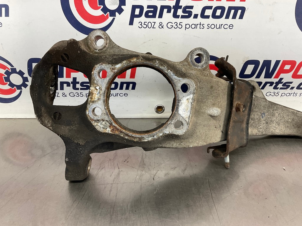 2008 Infiniti G37 Driver Left Front Steering Spindle Knuckle OEM 21BAXDG - On Point Parts Inc