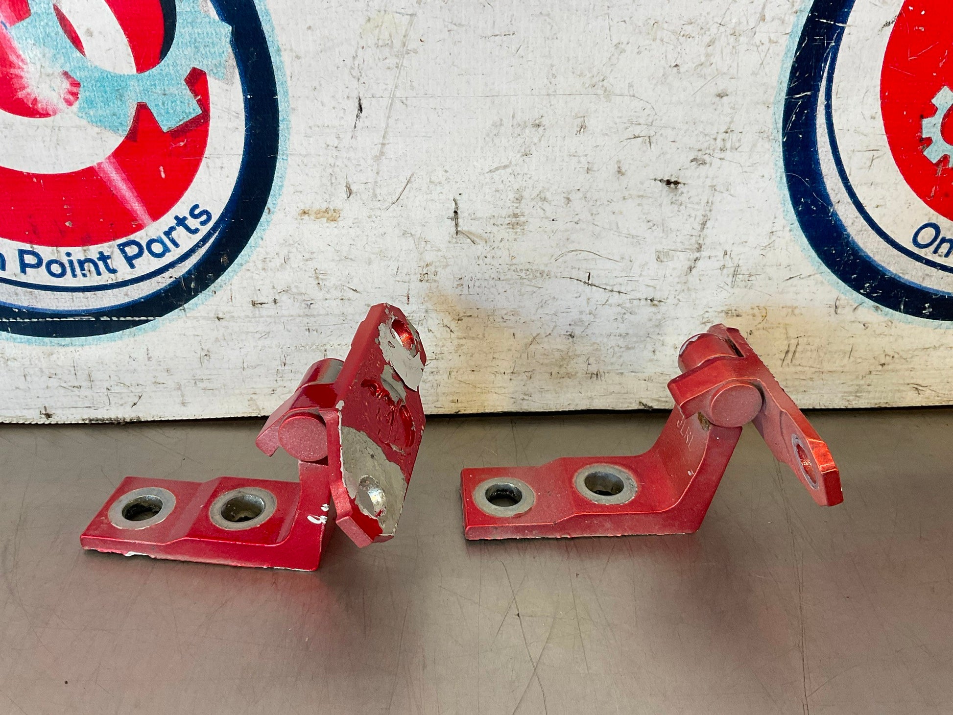 2008 Infiniti G37 Passenger Right Door Hinges OEM 13BI0DE - On Point Parts Inc