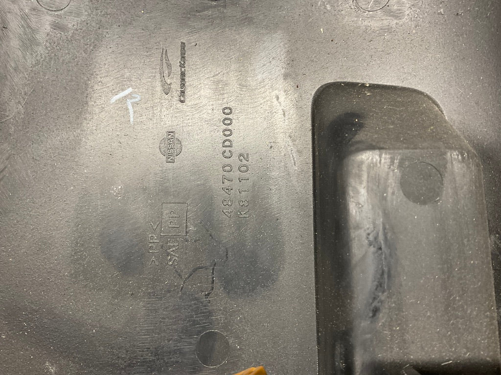 2004 Nissan 350Z Lower Steering Column Cover Trim 48470 OEM 14BEQEC - On Point Parts Inc