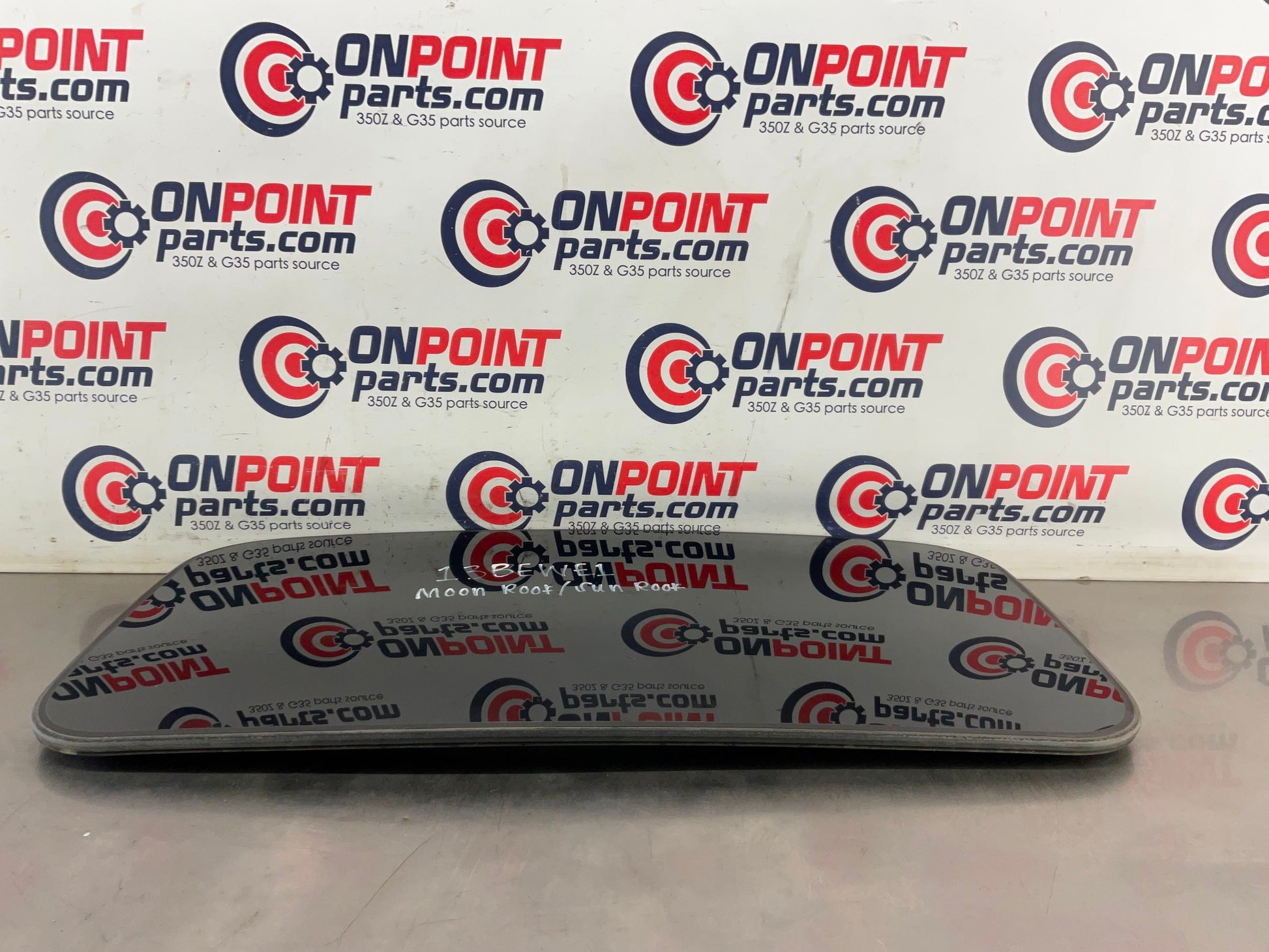2003 Infiniti G35 Tinted Moon Sun Roof Glass OEM 13BEWE1 - On Point Parts Inc