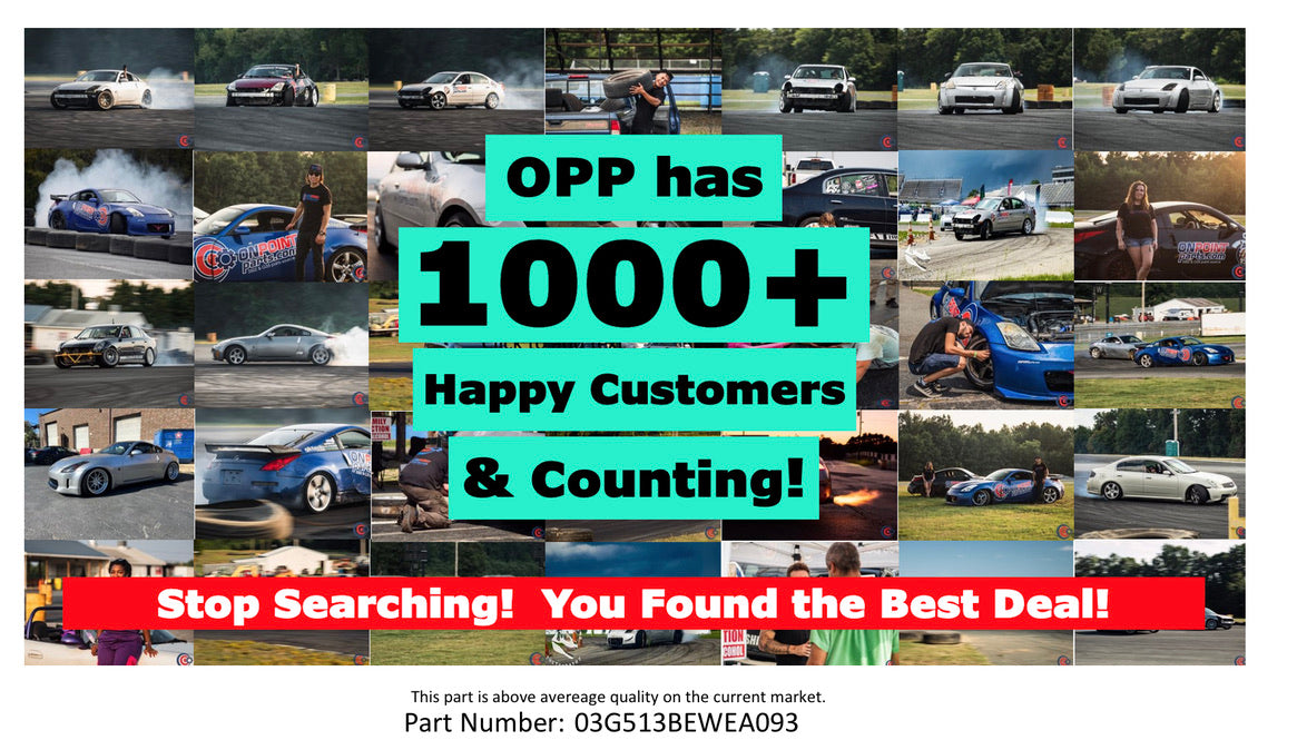 2003 Infiniti G35 Driver Left Power Side View Mirror OEM 13BEWEA - On Point Parts Inc