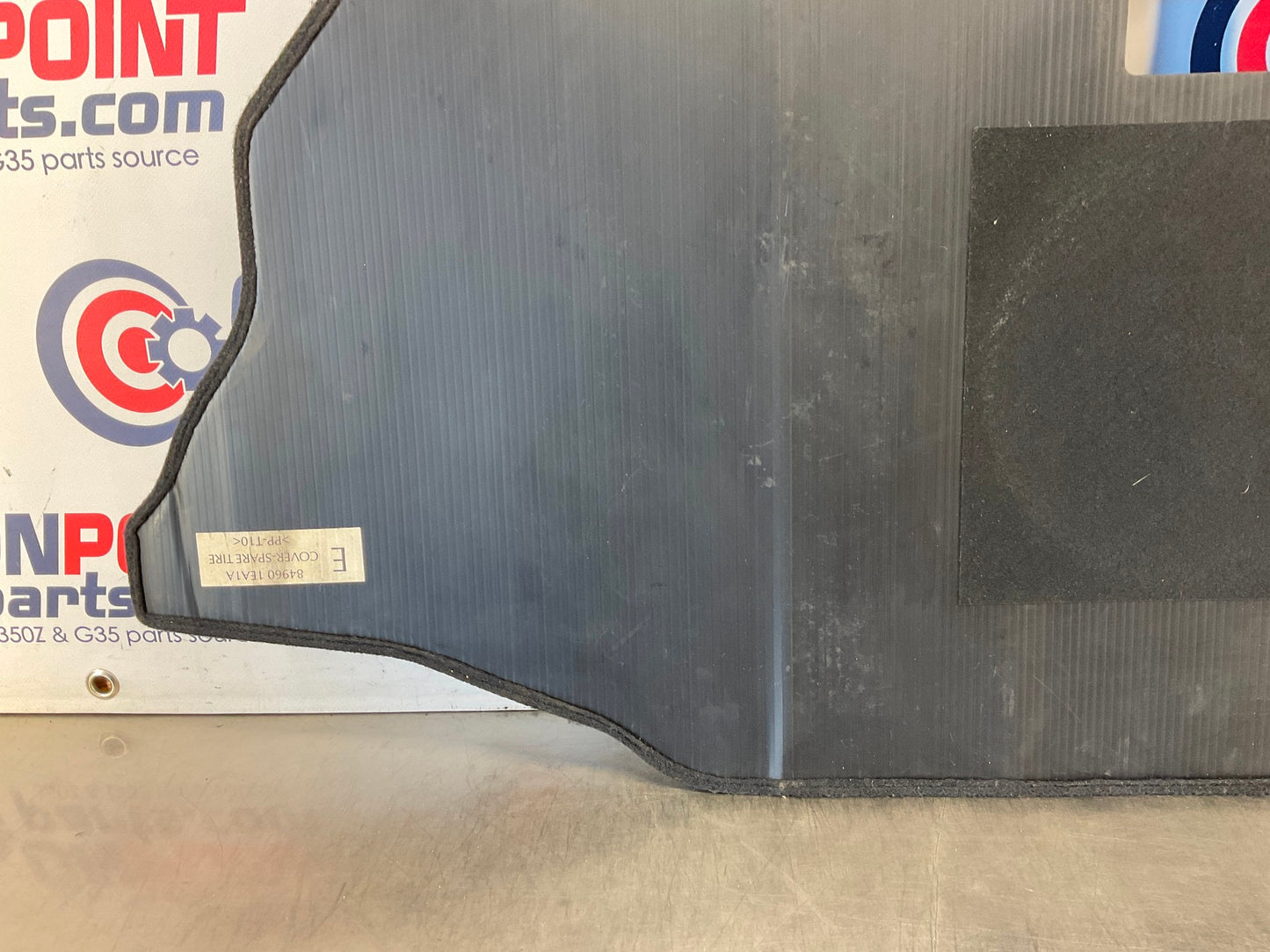 2012 Nissan 370Z Trunk Spare Tire Cover Subfloor 84960 OEM 24BDME9 - On Point Parts Inc