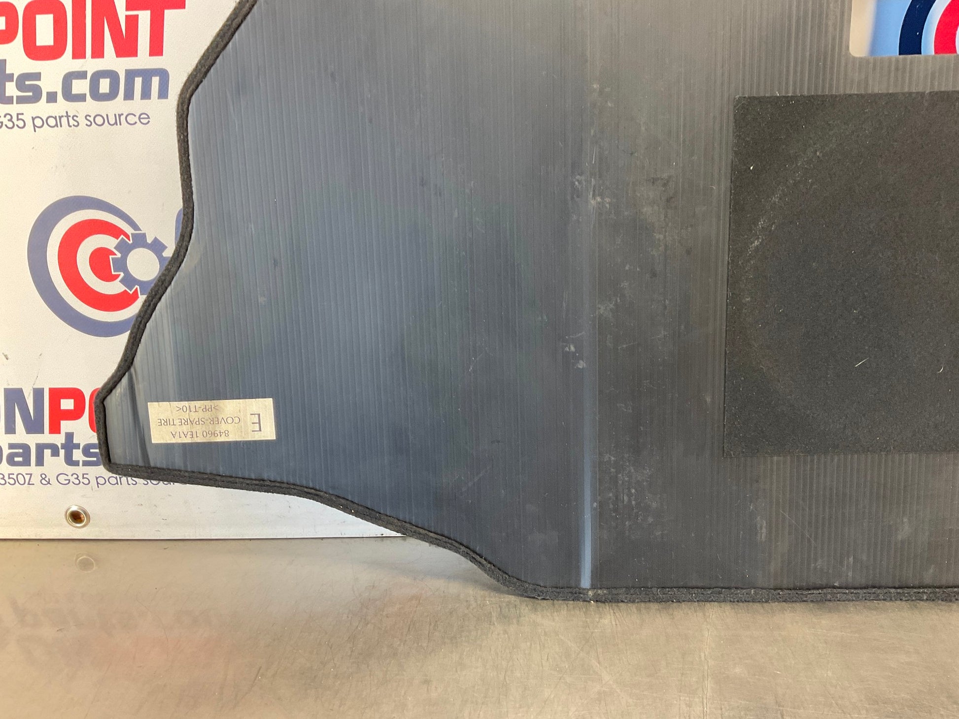 2012 Nissan 370Z Trunk Spare Tire Cover Subfloor 84960 OEM 24BDME9 - On Point Parts Inc