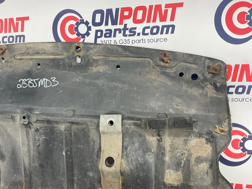 2008 Nissan 350Z Front Engine Splash Guard Skid Plate OEM 23BJMD3 - On Point Parts Inc