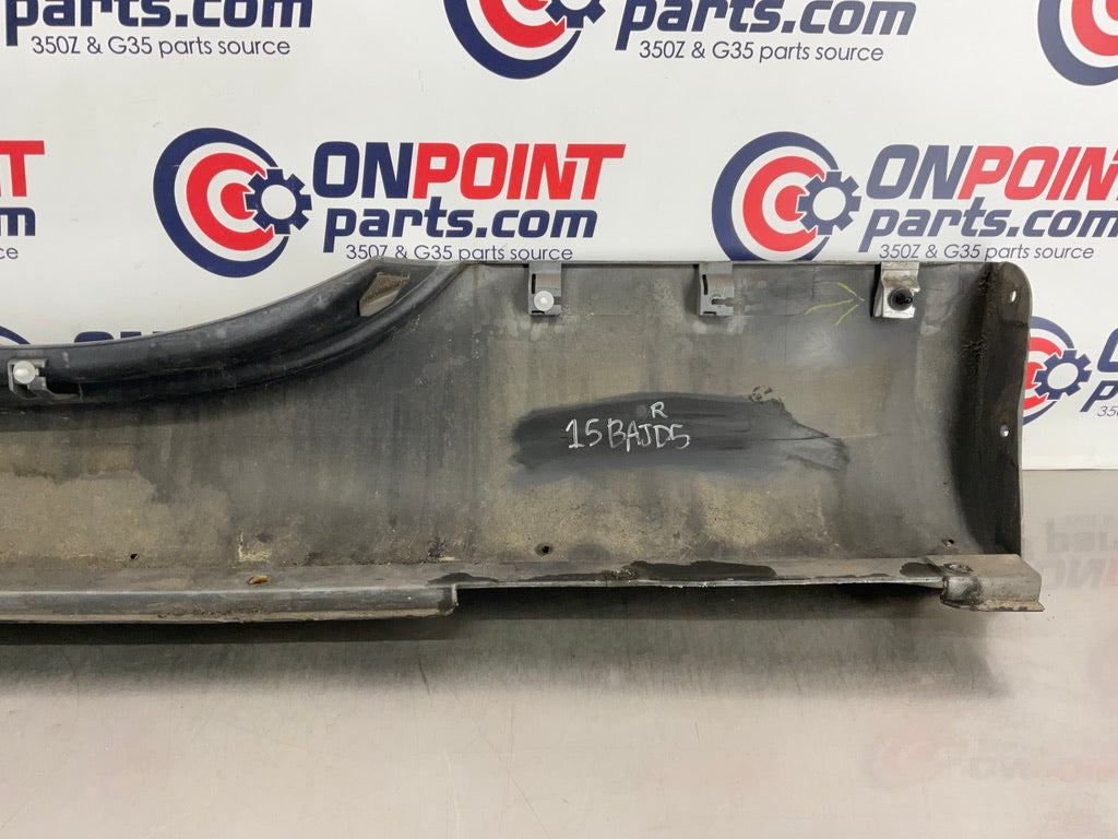 2006 Nissan 350Z Passenger Right Rocker Panel Side Skirt 76850 OEM 15BAJD5 - On Point Parts Inc