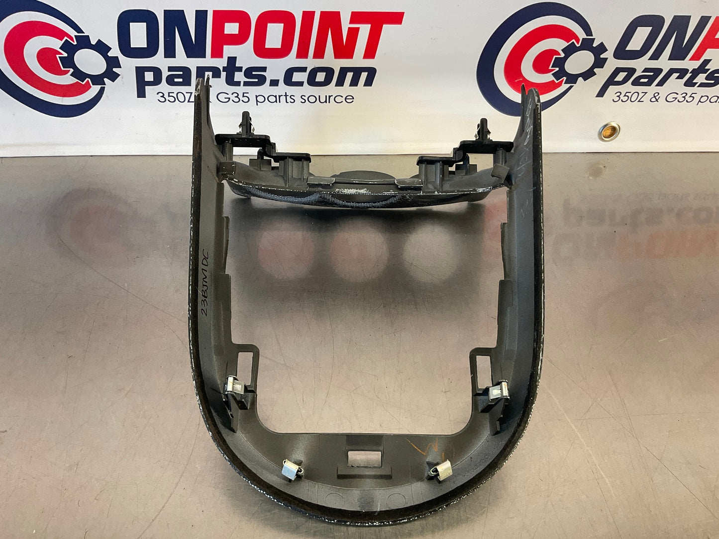 2008 Nissan 350Z Automatic Gear Shifter Bezel Trim OEM 23BJMDC - On Point Parts Inc