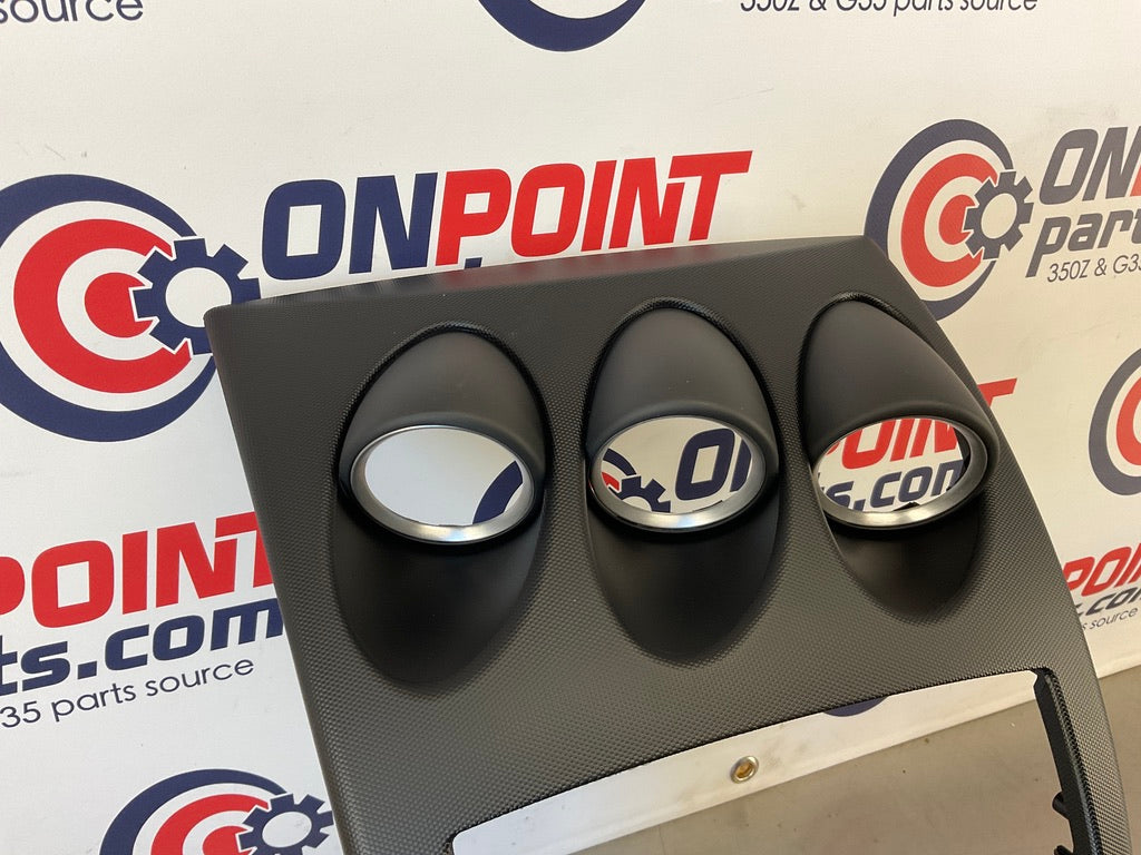 2006 Nissan 350Z New Center Dash Bezel Trim OEM 21BJFD7 - On Point Parts Inc