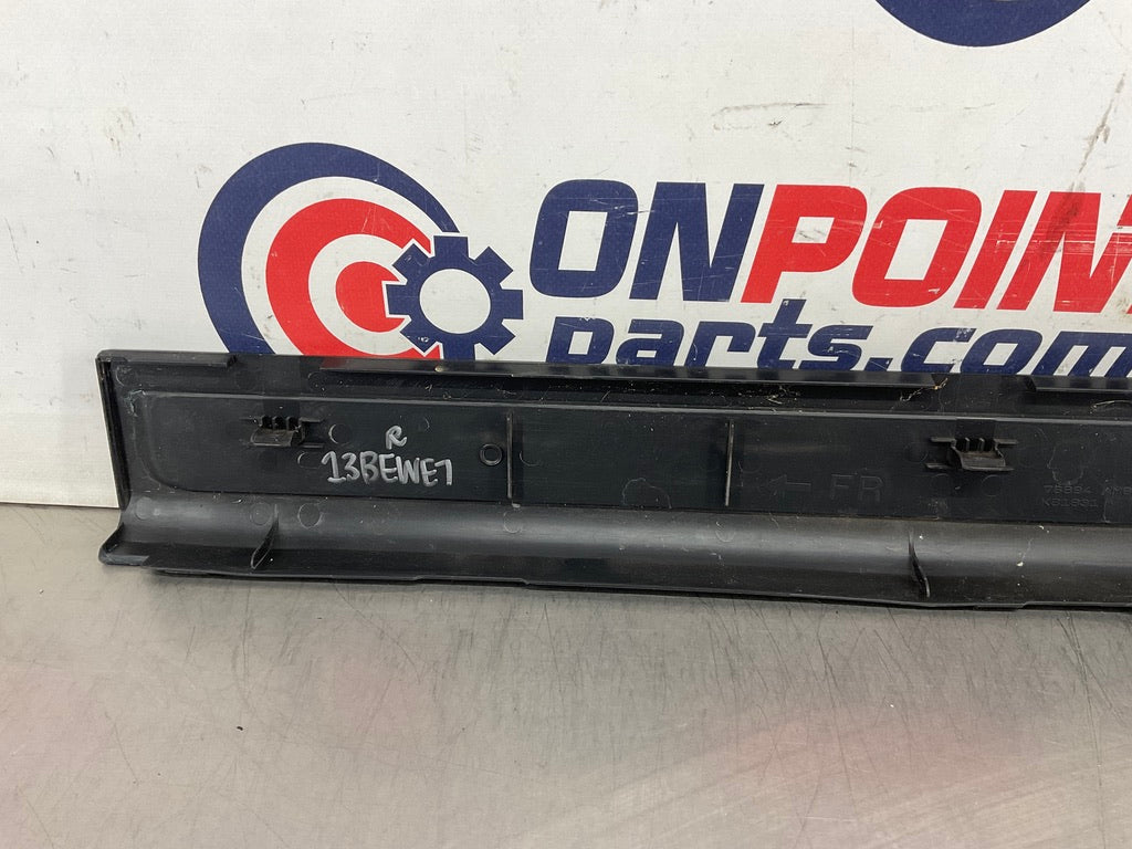 2003 Infiniti G35 Passenger Right Door Threshold Kick Plate 76984 OEM 13BEWE7 - On Point Parts Inc