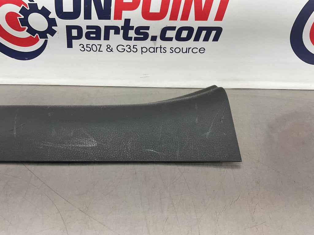 2009 Nissan 370Z Passenger Right Interior Door Threshold Sill Trim OEM 15BKJD7 - On Point Parts Inc
