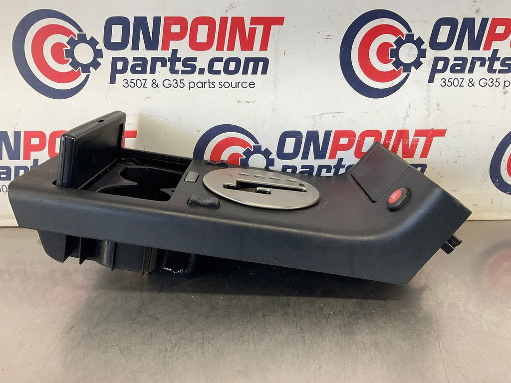 2003 Infiniti G35 Automatic Gear Shifter Bezel Trim Cup Holders OEM 22BDRDE7 - On Point Parts Inc
