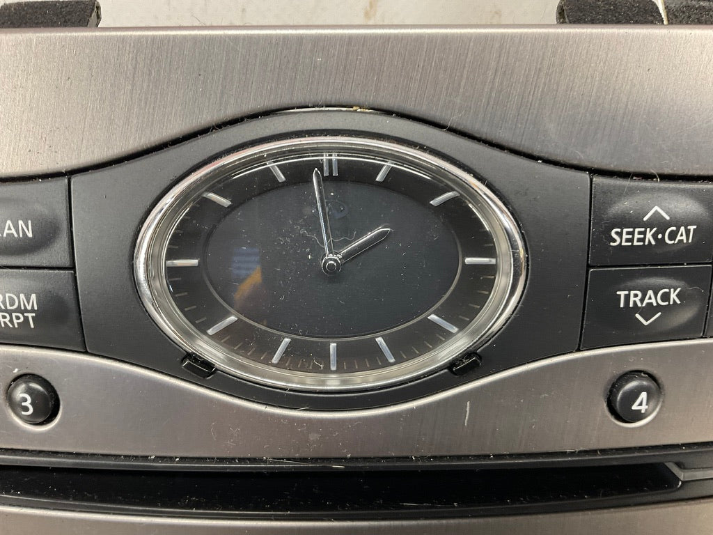 2013 Infiniti G37 Center Dash AC Radio CD Controls OEM 12BCGEA - On Point Parts Inc