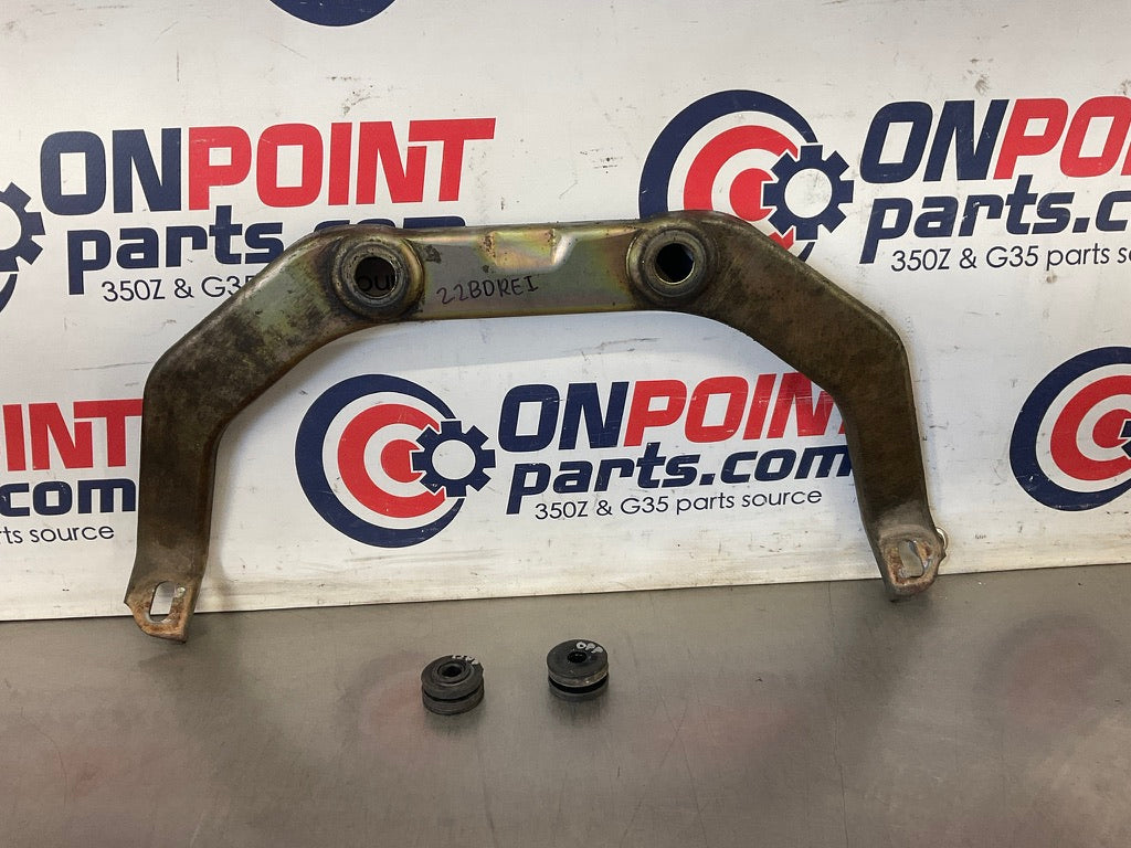 2003 Infiniti G35 Transmission Exhaust Mount Bracket with Bushings OEM 22BDREI - On Point Parts Inc