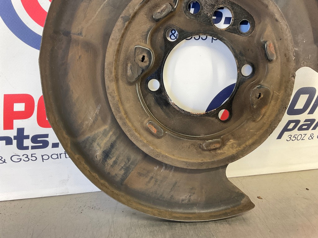 2008 Nissan 350Z Driver Left Rear Brake Dust Shield OEM 23BJMDG - On Point Parts Inc