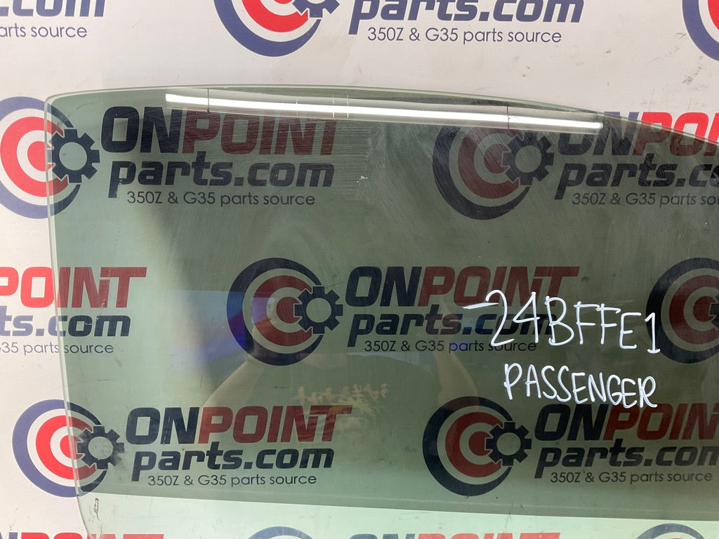 2005 Infiniti G35 Coupe Passenger Right Door Tinted Window Glass OEM 24BFFE1 - On Point Parts Inc