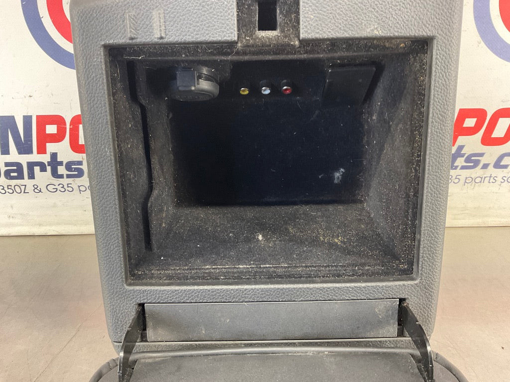 2008 Infiniti G35 Sedan Manual Center Console with Cubby Seat OEM 13BC4E8 - On Point Parts Inc