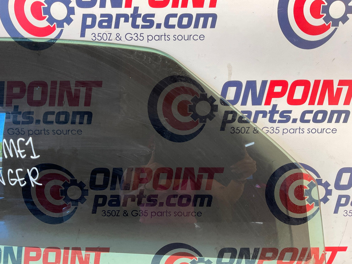 2012 Nissan 370Z Passenger Right Tinted Window Glass OEM 24BDME1 - On Point Parts Inc