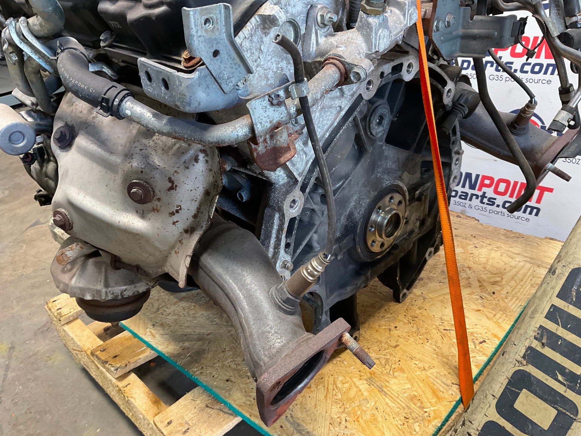 2007 Nissan 350Z V6 VQ35HR Manual Engine 123k OEM 21BBPD0 - On Point Parts Inc