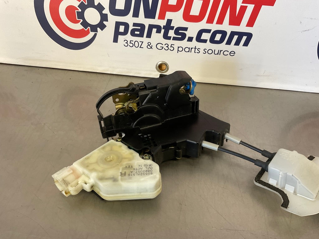 2006 Nissan 350Z Passenger Right Door Lock Actuator OEM 21BJFDE - On Point Parts Inc