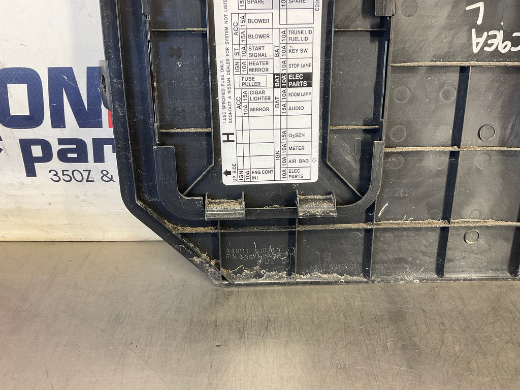 2006 Nissan 350Z Driver Left Fuse Kick Plate Cover Panel 66901 OEM 23BC9EA - On Point Parts Inc