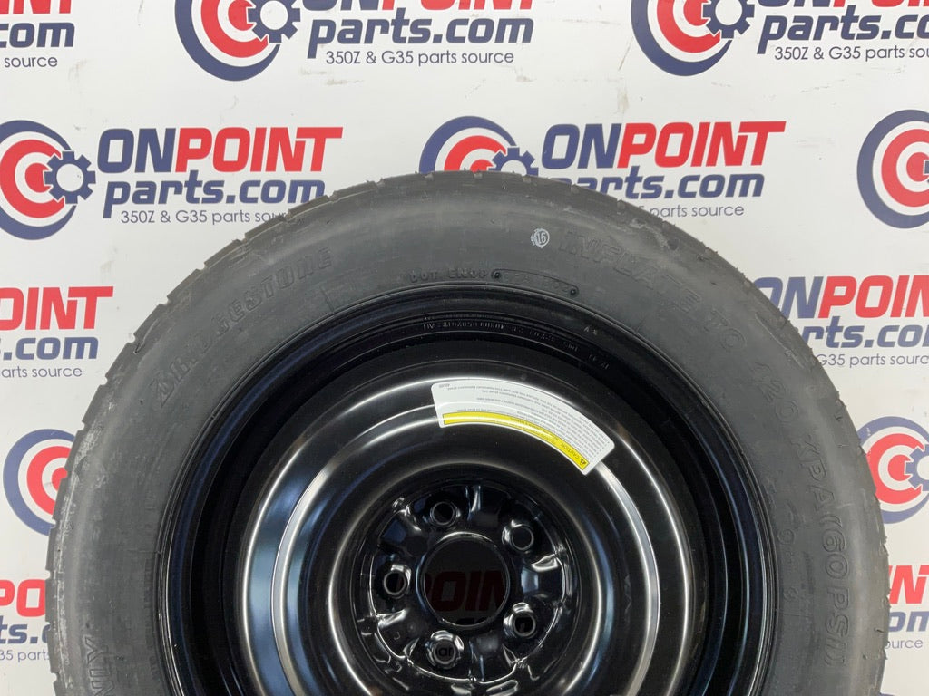 2003 Infiniti G35 Bridgestone Spare Tire T155/80R17 100M OEM 13BEWE0 - On Point Parts Inc