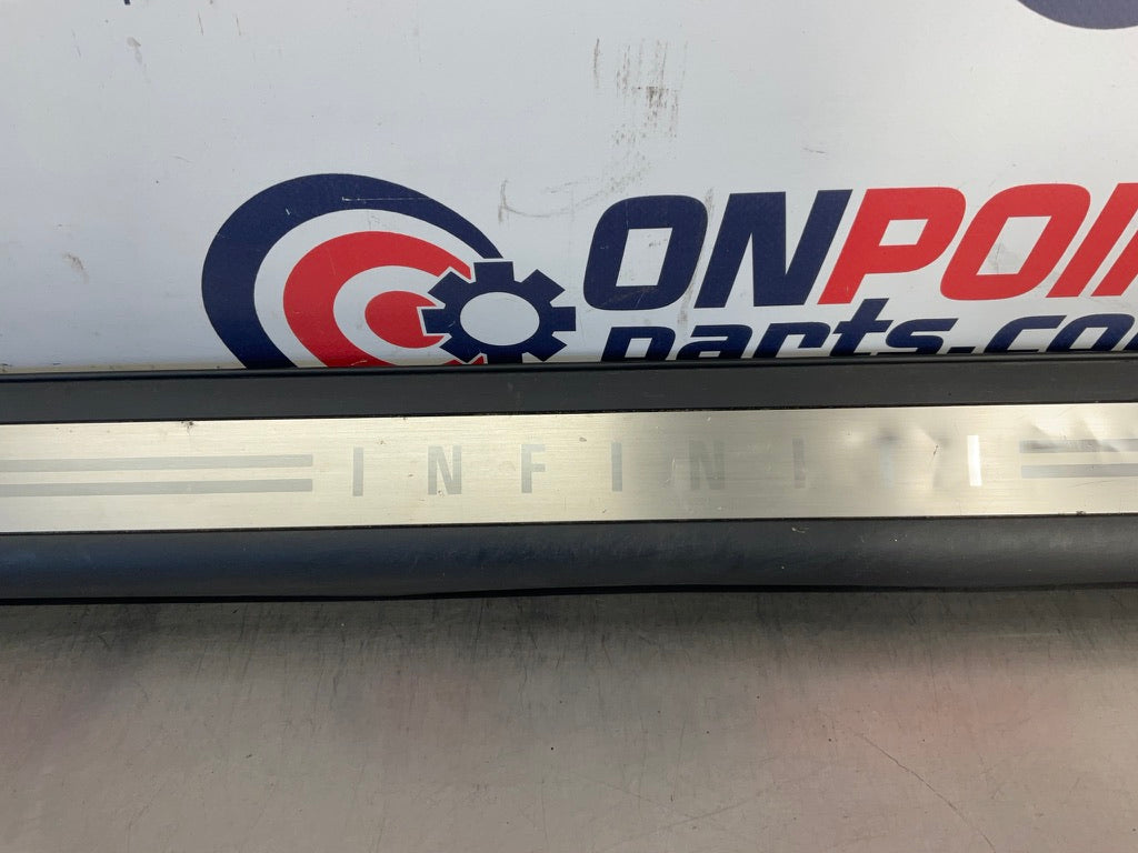 2003 Infiniti G35 Passenger Right Door Threshold Kick Plate Trim OEM 22BDRE7 - On Point Parts Inc