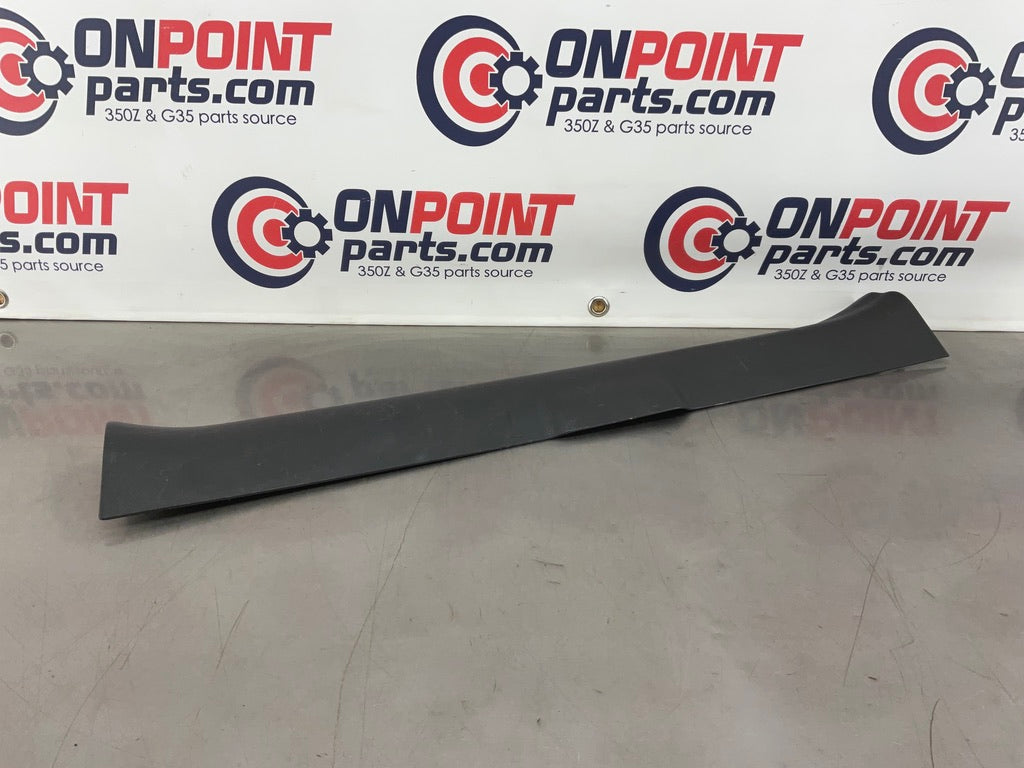 2009 Nissan 370Z Passenger Right Interior Door Threshold Sill Trim OEM 15BKJD7 - On Point Parts Inc