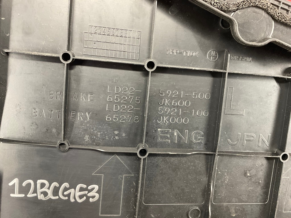 2013 Infiniti G37 Sedan Brake Fluid Cover Bezel Trim 65278 OEM 12BCGE3 - On Point Parts Inc