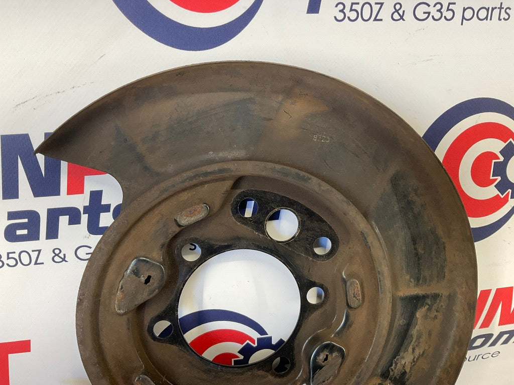 2008 Nissan 350Z Passenger Right Rear Brake Dust Shield OEM 23BJMDK - On Point Parts Inc