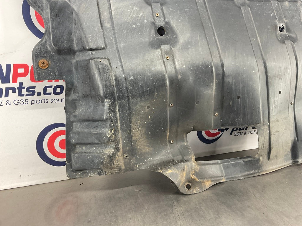 2008 Nissan 350Z Front Engine Splash Guard Skid Plate OEM 23BJMD3 - On Point Parts Inc
