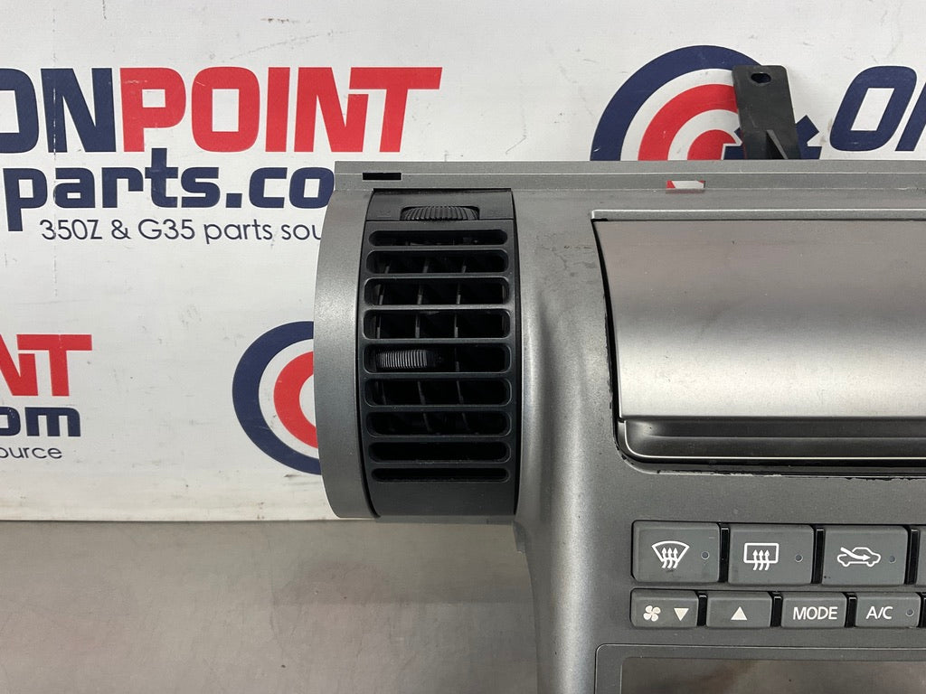 2003 Infiniti G35 Center Dash Bezel Trim AC Controls with Cubby OEM 13BEWE8 - On Point Parts Inc
