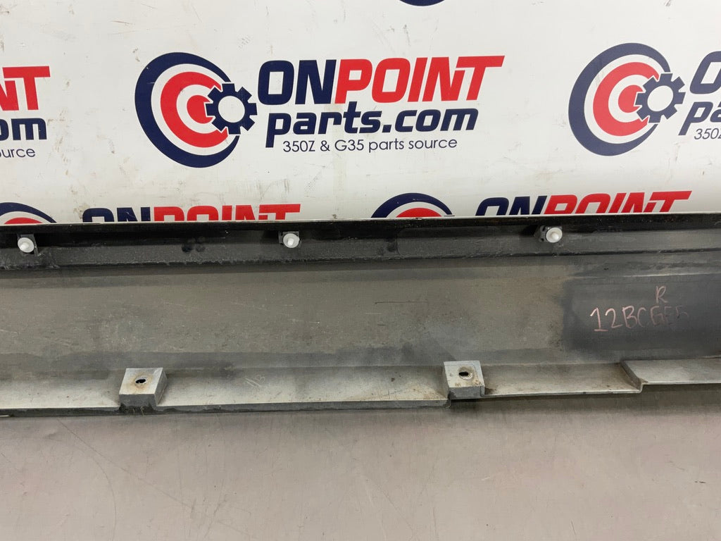 2013 Infiniti G37 Sedan Passenger Right Rocker Panel Side Skirt OEM 12BCGE5 - On Point Parts Inc