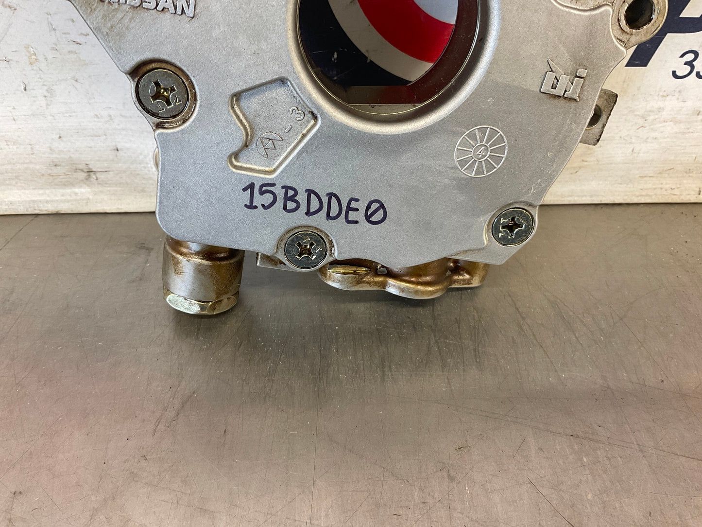 2003 Infiniti G35 VQ35DE Oil Pump Cooler Assembly OEM 15BDDE0 - On Point Parts Inc