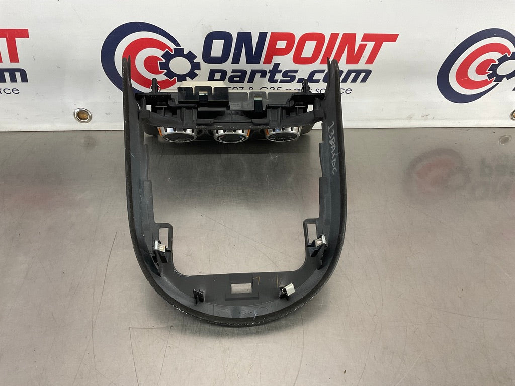 2008 Nissan 350Z Automatic Gear Shift Bezel Trim AC Climate Control OEM 13BASDC - On Point Parts Inc
