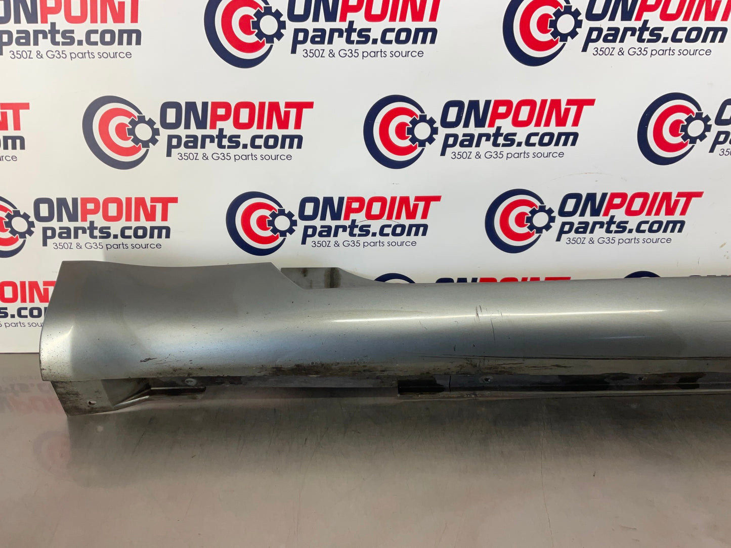 2003 Nissan 350Z Driver Left Exterior Rocker Panel Side Skirt OEM 24BL7D5 - On Point Parts Inc
