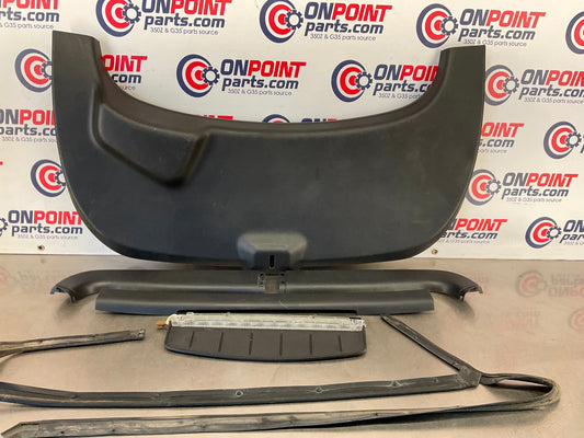 2004 Nissan 350Z Rear Hatch Lid Trim and Seals OEM 24BIVDI - On Point Parts Inc