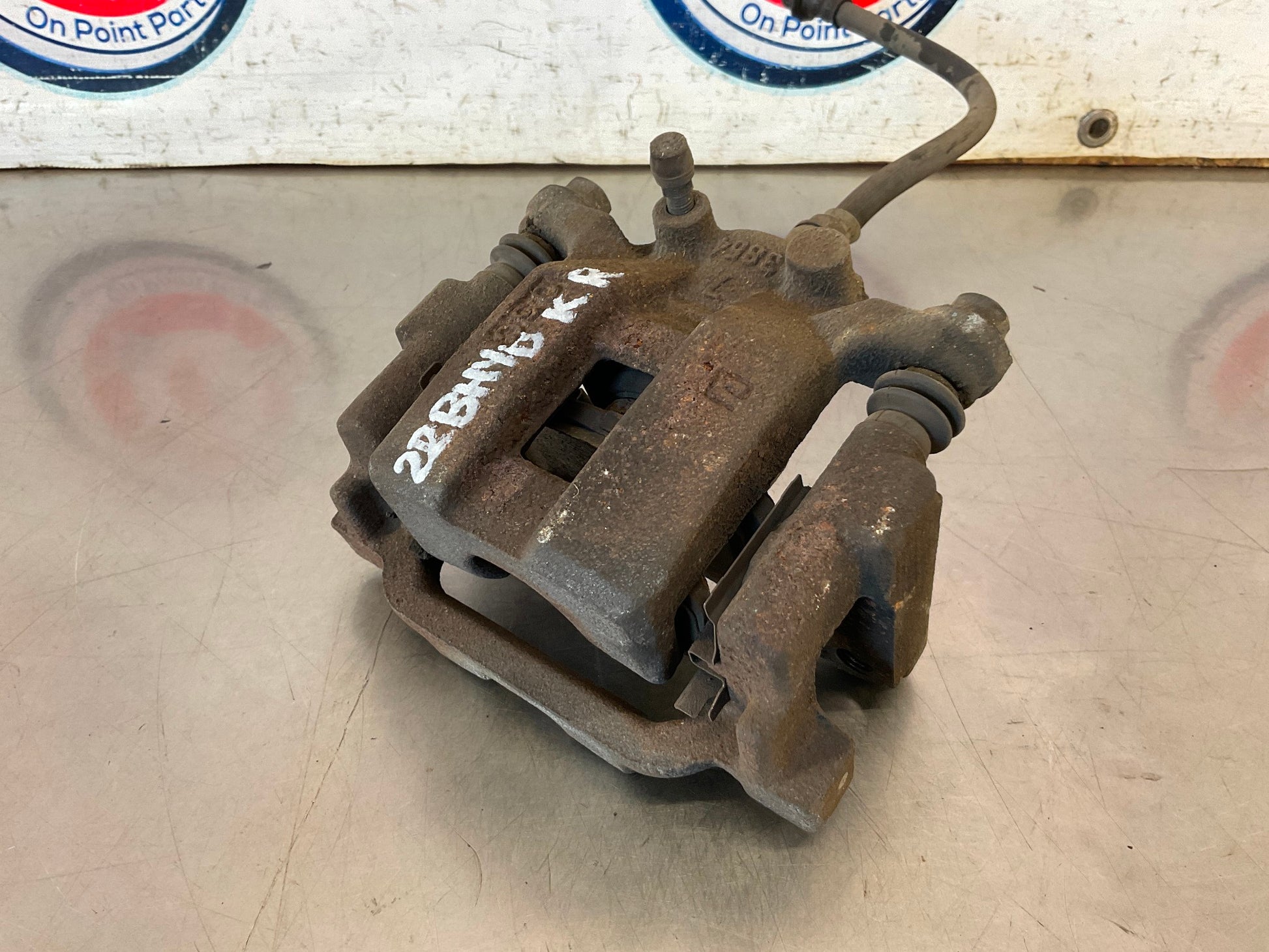 2010 Infiniti G37 Passenger Right Rear Brake Caliper OEM 22BHYDK - On Point Parts Inc