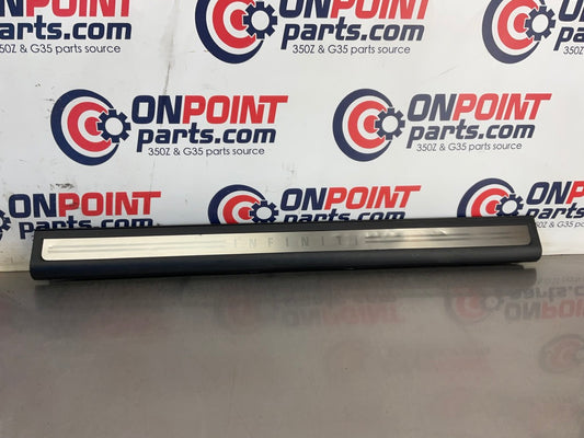 2003 Infiniti G35 Passenger Right Door Threshold Kick Plate Trim OEM 22BDRE7 - On Point Parts Inc